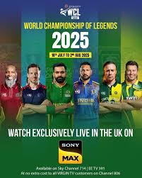 WCL world championship of legends 2025 Full Squad